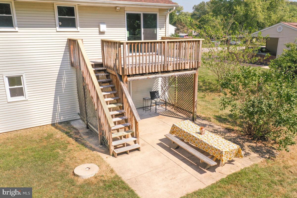 1234 Prince Street Dunkirk, MD 20754 - Photo 31 of 37 back deck & covered porch