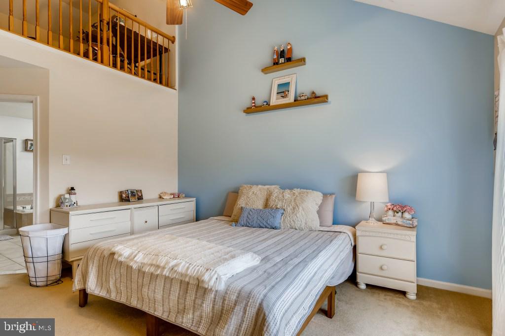 5130 Key View Way Perry Hall, MD 21128 - Photo 16 of 38 Primary Bedroom boasts Vaulted Ceiling w/Loft
