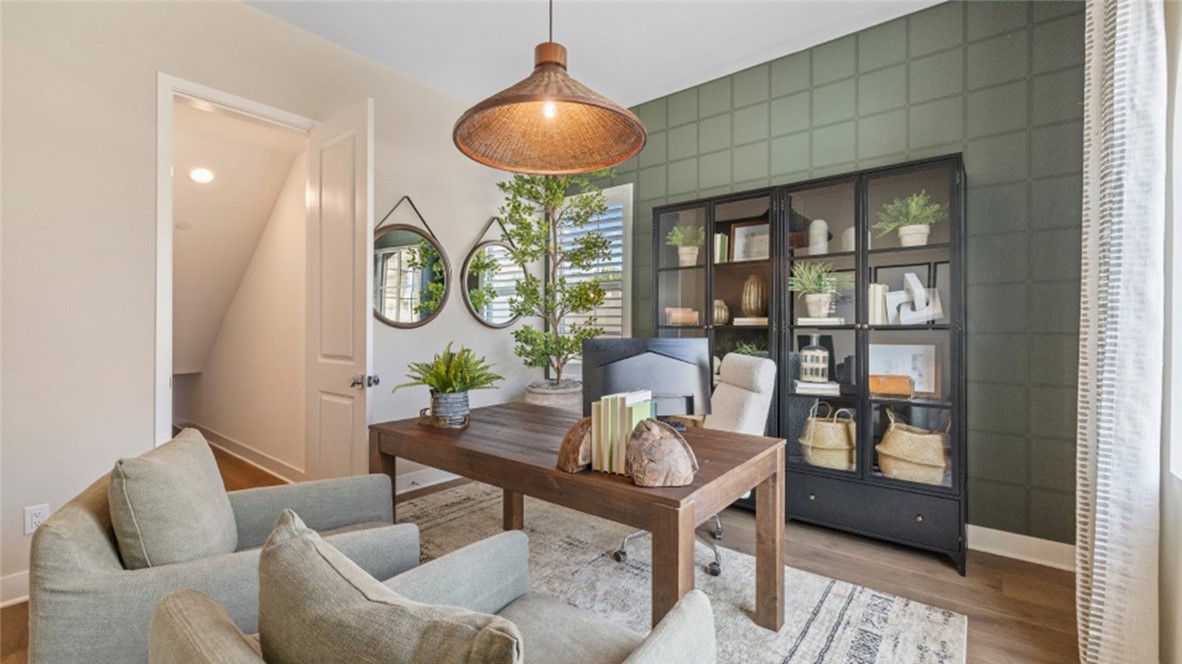 29503 Corte Azulejo Valencia, CA 91354 - Photo 13 of 34 a living room with furniture and a floor to ceiling window