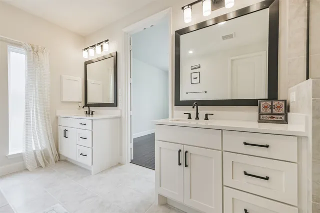 a bathroom with a sink