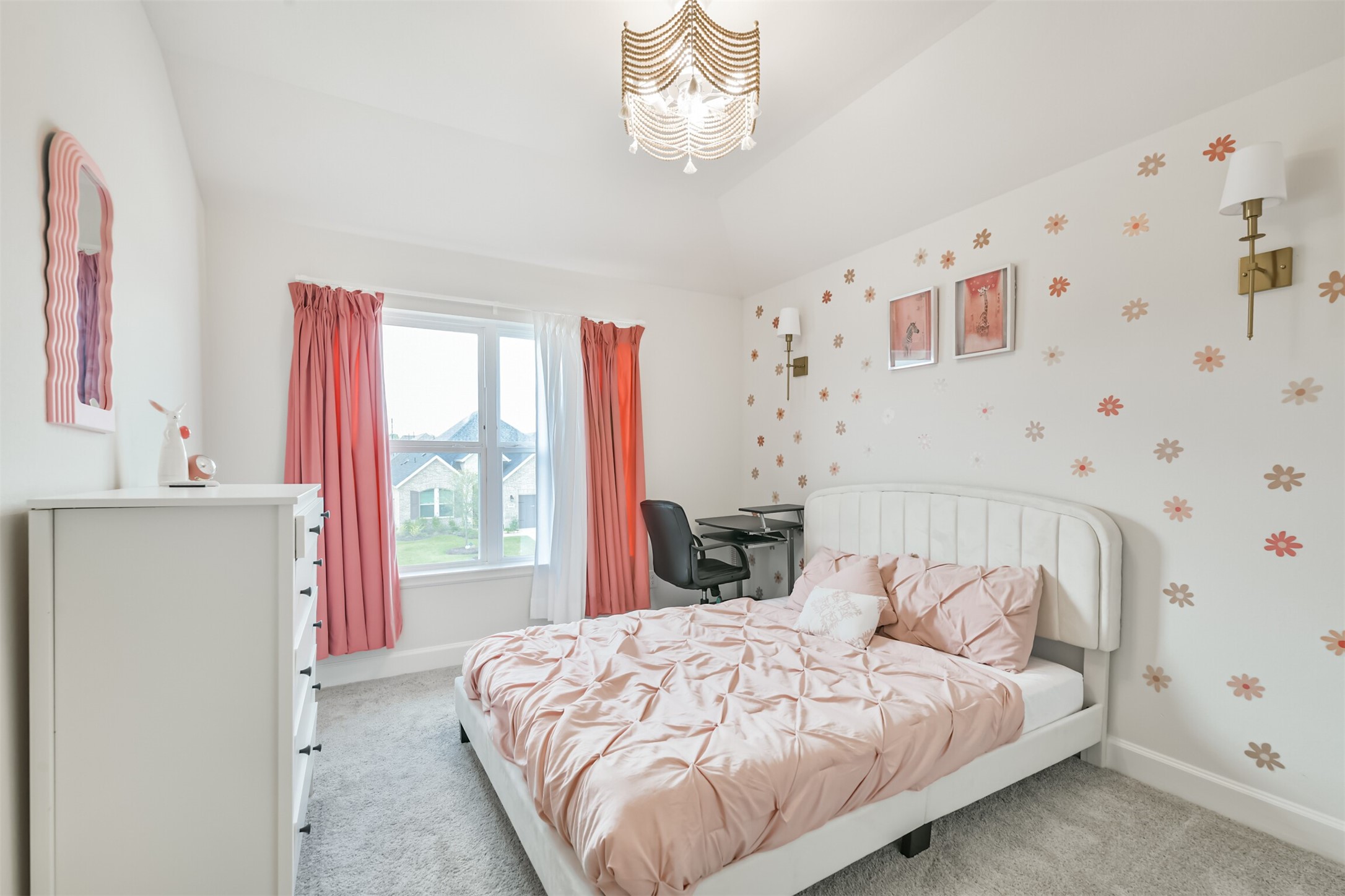 19319 Wild Sabino Way Tomball, TX 77377 - Photo 37 of 46 a bedroom with a bed and a window