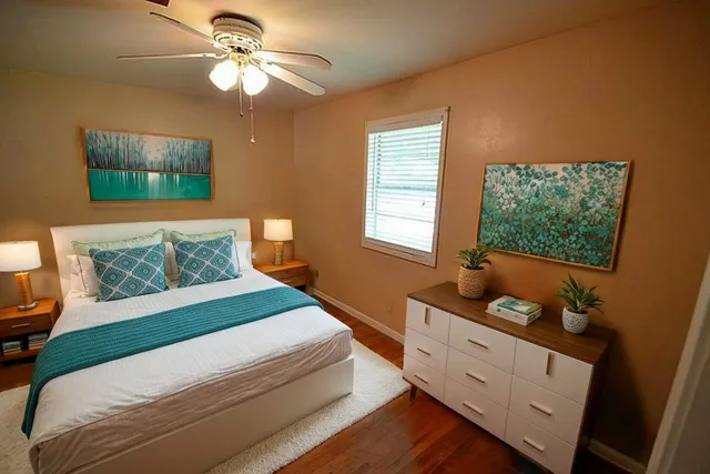 a view of outdoor space with seating area