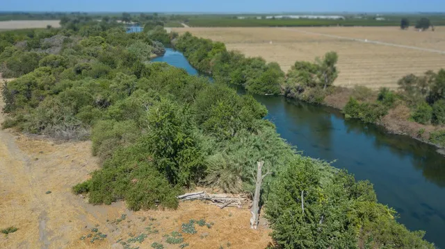 a view of a lake with mountain view