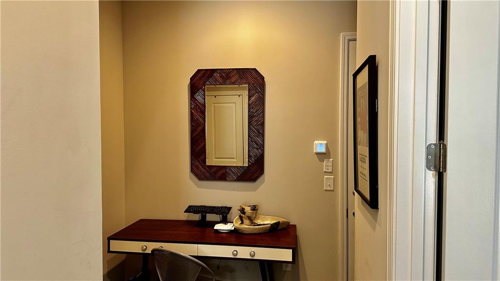 6428 Canopy Drive Sandy Springs, GA 30328 - Photo 7 of 35 a bathroom with a sink and a mirror