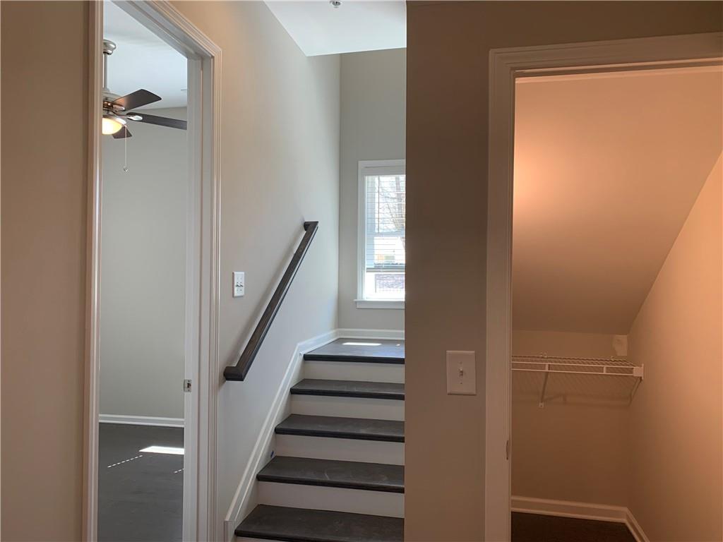 6428 Canopy Drive Sandy Springs, GA 30328 - Photo 8 of 35 a view of hallway with stairs