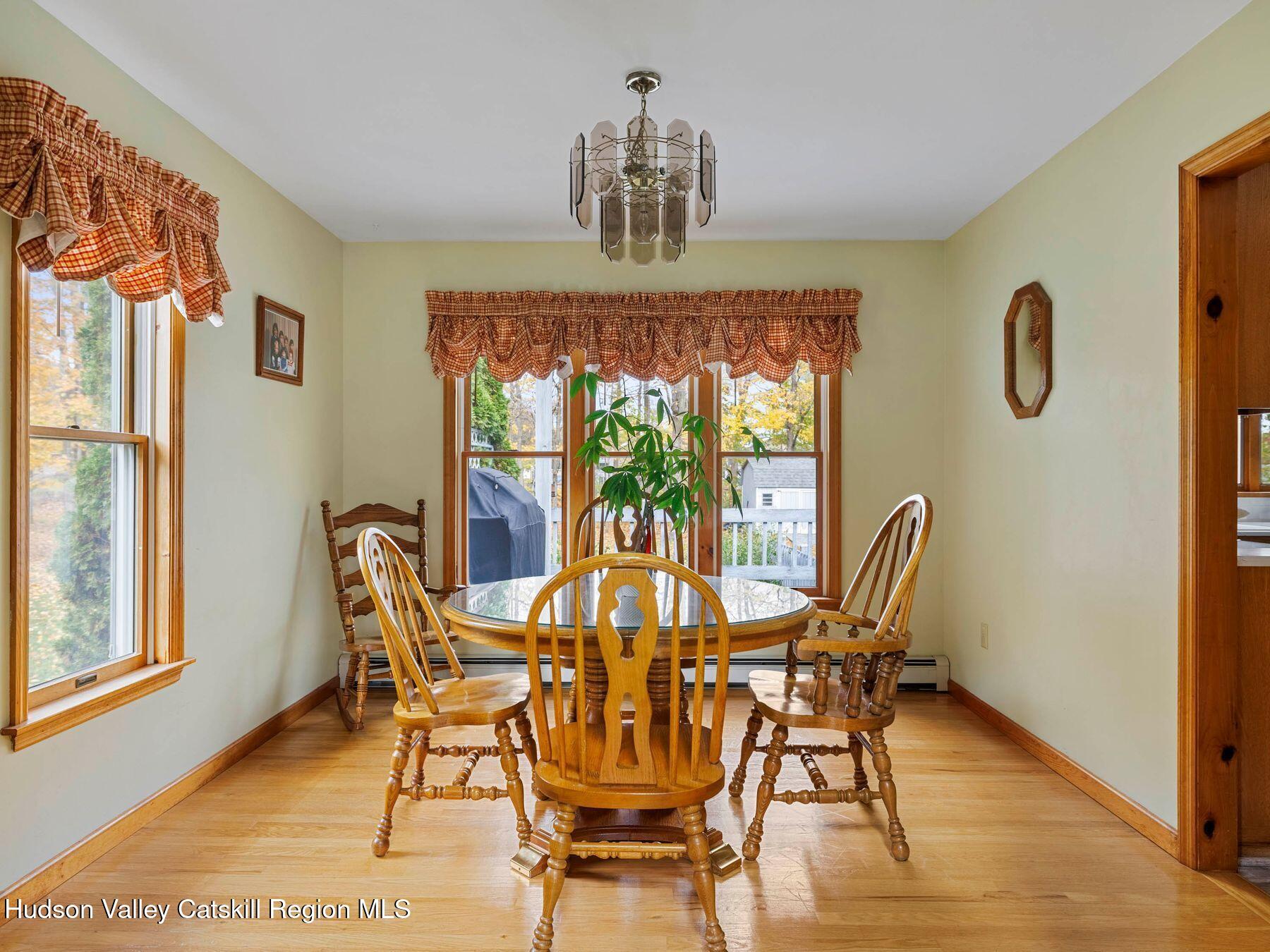 15 Ruby Meadows Road Lake Katrine, NY 12449 - Photo 27 of 53 a view of a dining room with furniture window and outside view