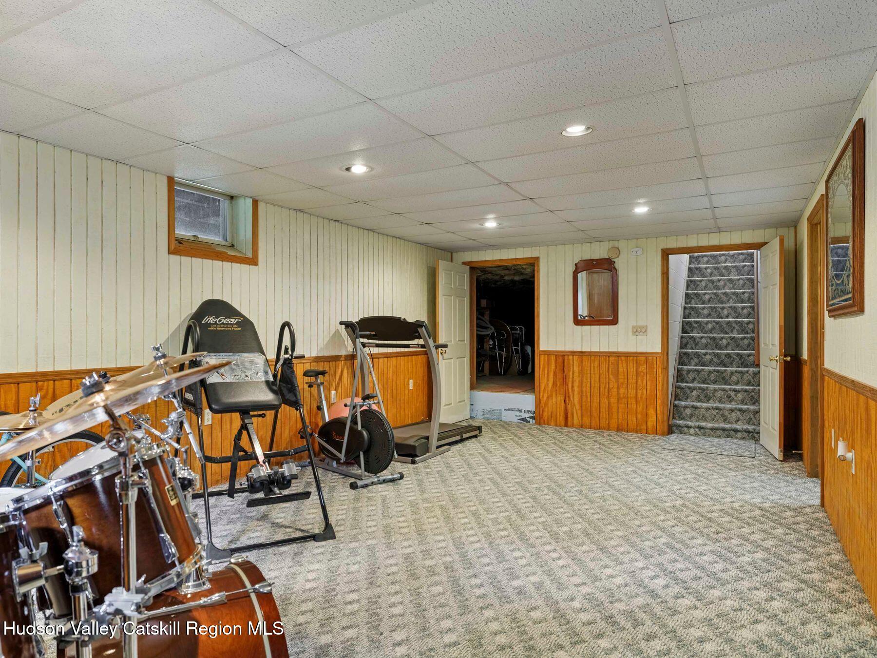 15 Ruby Meadows Road Lake Katrine, NY 12449 - Photo 40 of 53 a view of a room with gym equipment
