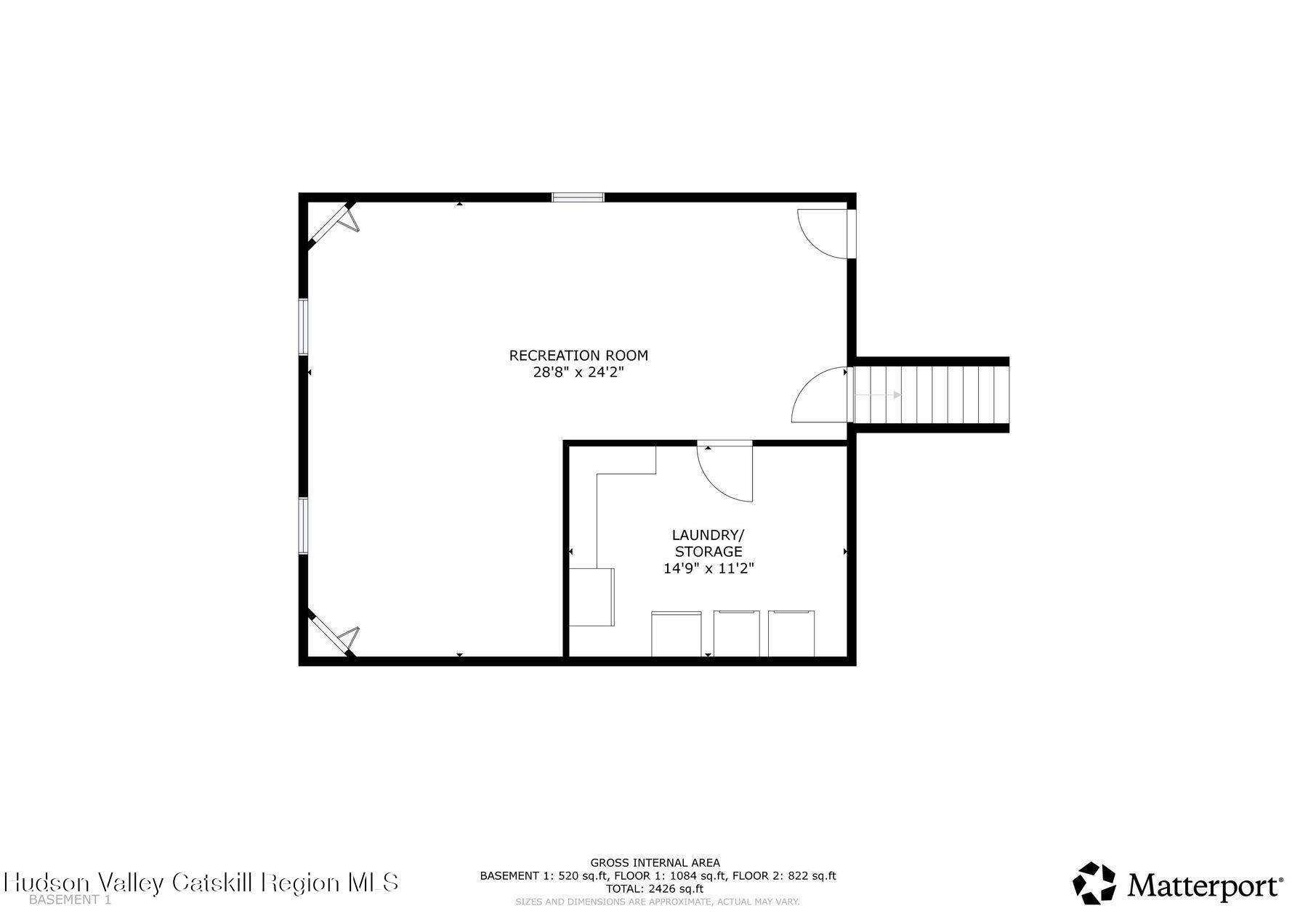 15 Ruby Meadows Road Lake Katrine, NY 12449 - Photo 50 of 53 a picture of a room with a floor plan