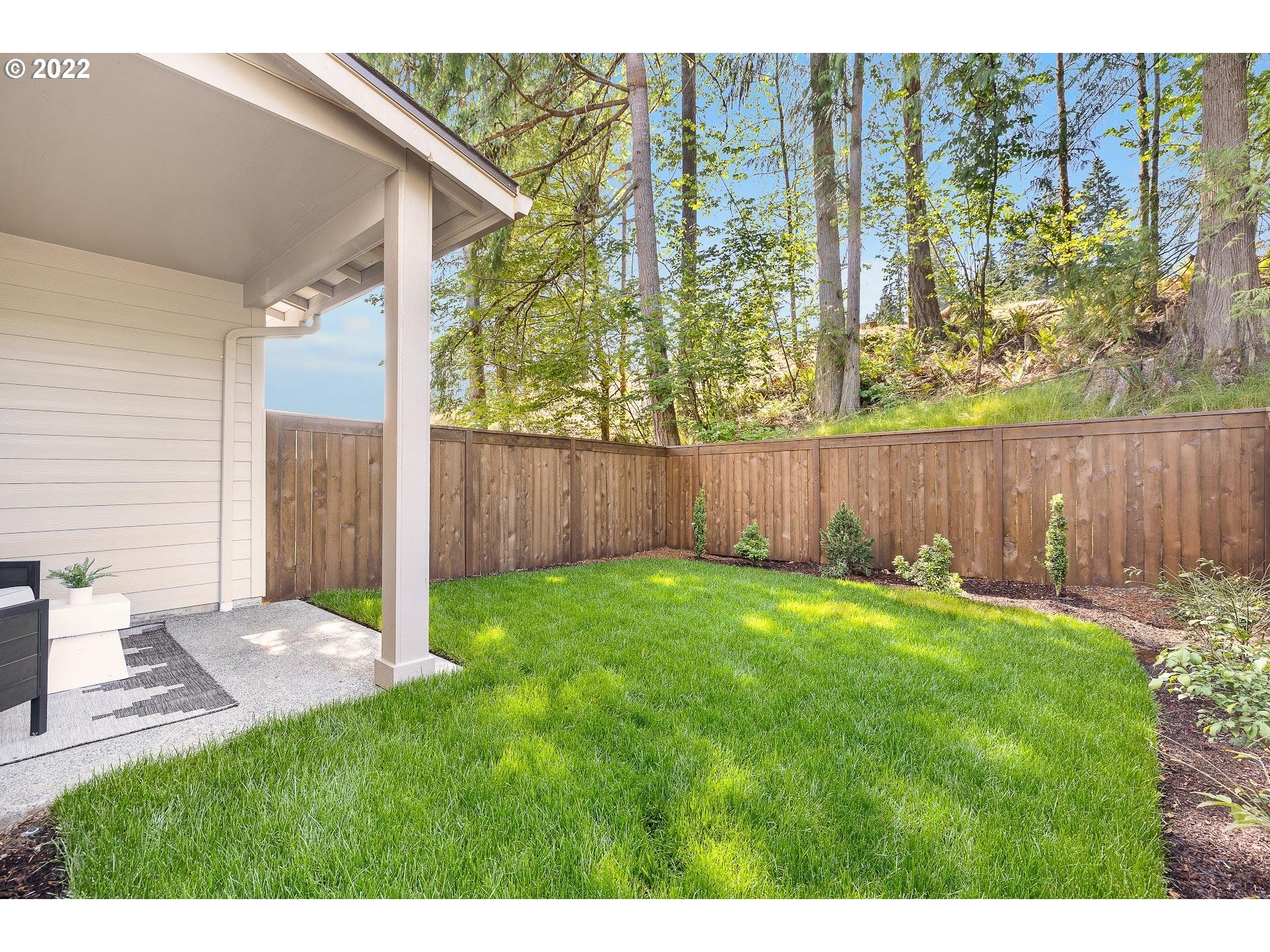 2408 South Brookside Place Ridgefield, WA 98642 - Photo 29 of 32 a view of backyard with wooden fence