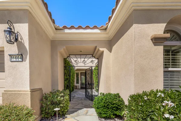 a view of a entryway door of the house