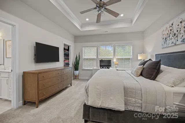 a front view of a house with outdoor space