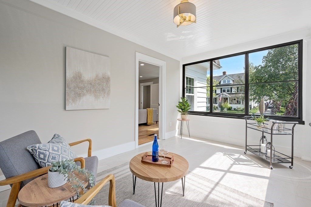 47 Brighton Road Worcester, MA 01606 - Photo 20 of 39 a living room with furniture and a large window