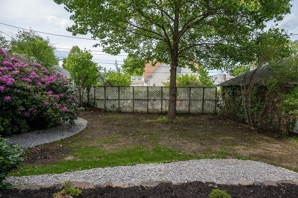 47 Brighton Road Worcester, MA 01606 - Photo 35 of 39 a view of backyard with green space