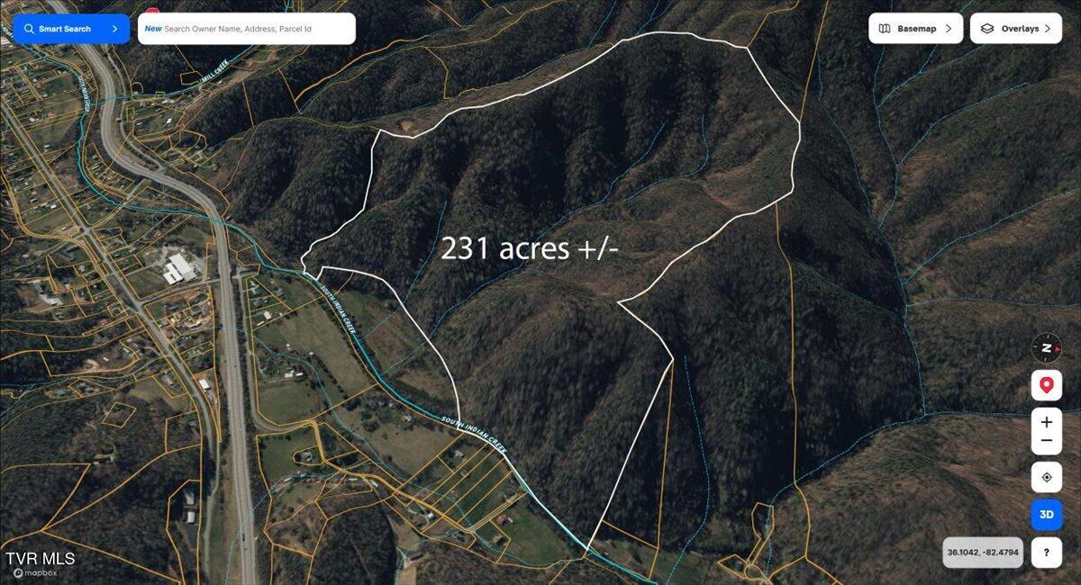 Tbd Garland Meadows Lane Erwin, TN 37650 - Photo 23 of 27 21-SAT 3D Image Large Parcel