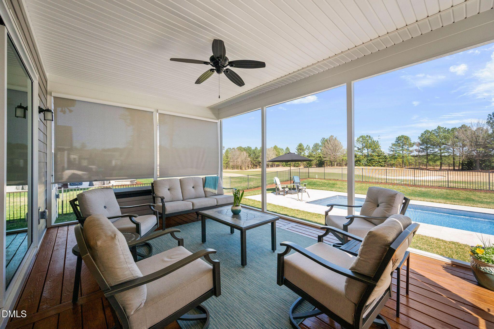 7440 Hasentree Way Wake Forest, NC 27587 - Photo 8 of 64 a roof deck with couch