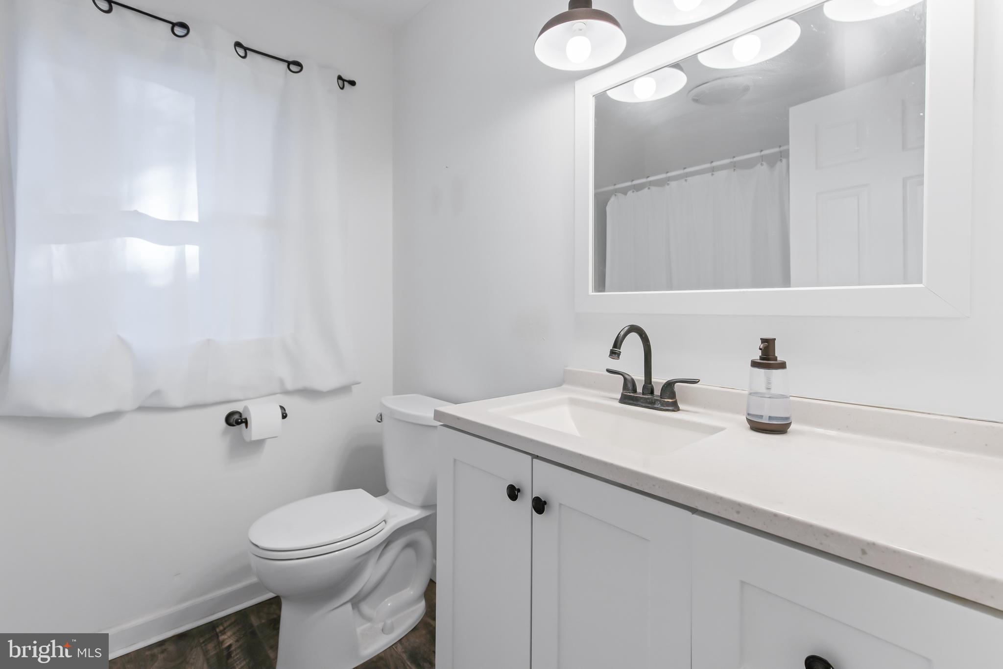 403 Cardinal Road Lititz, PA 17543 - Photo 16 of 29 a bathroom with a sink a toilet and a mirror