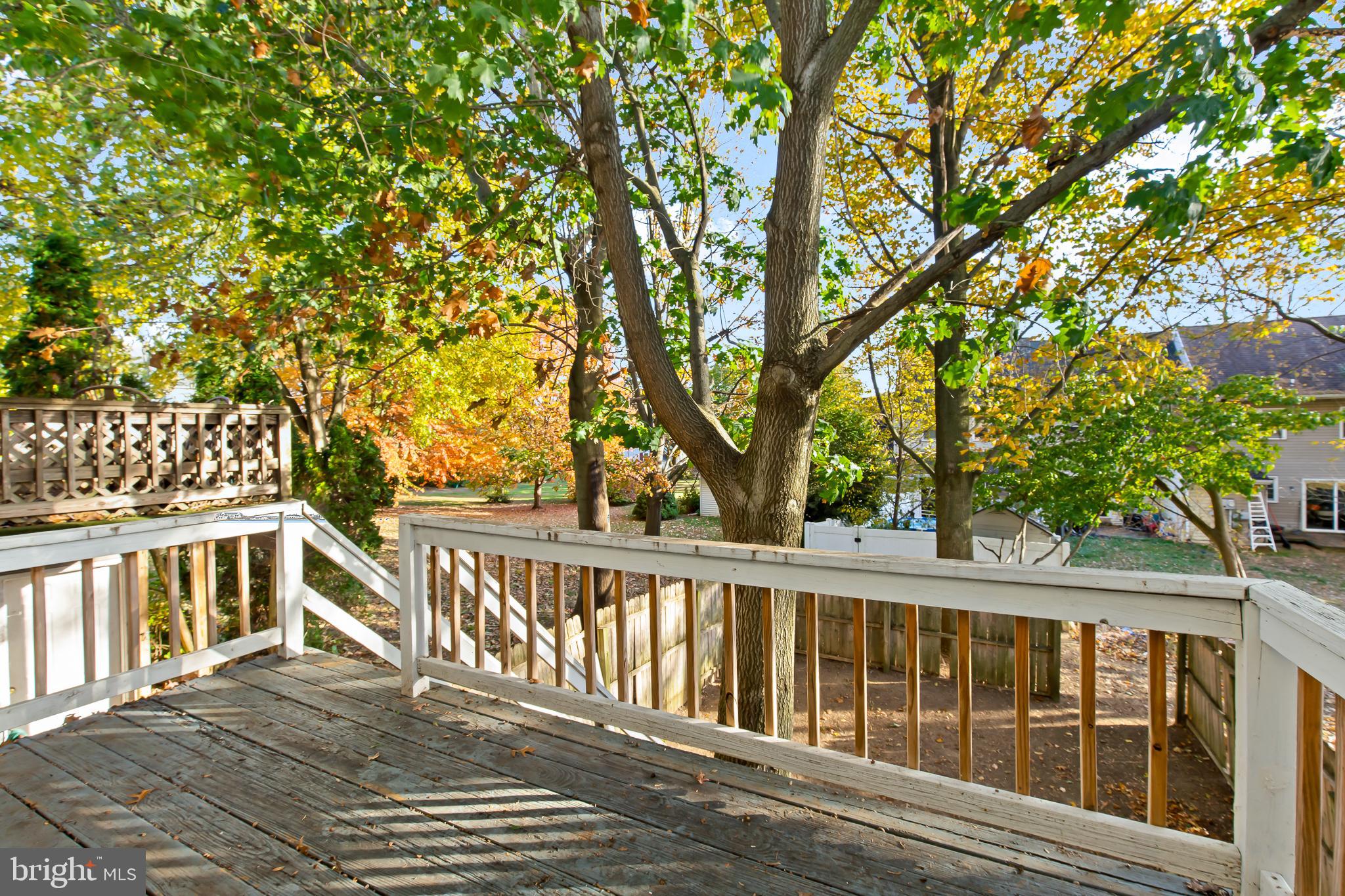 403 Cardinal Road Lititz, PA 17543 - Photo 28 of 29 a view of a wooden deck and a yard