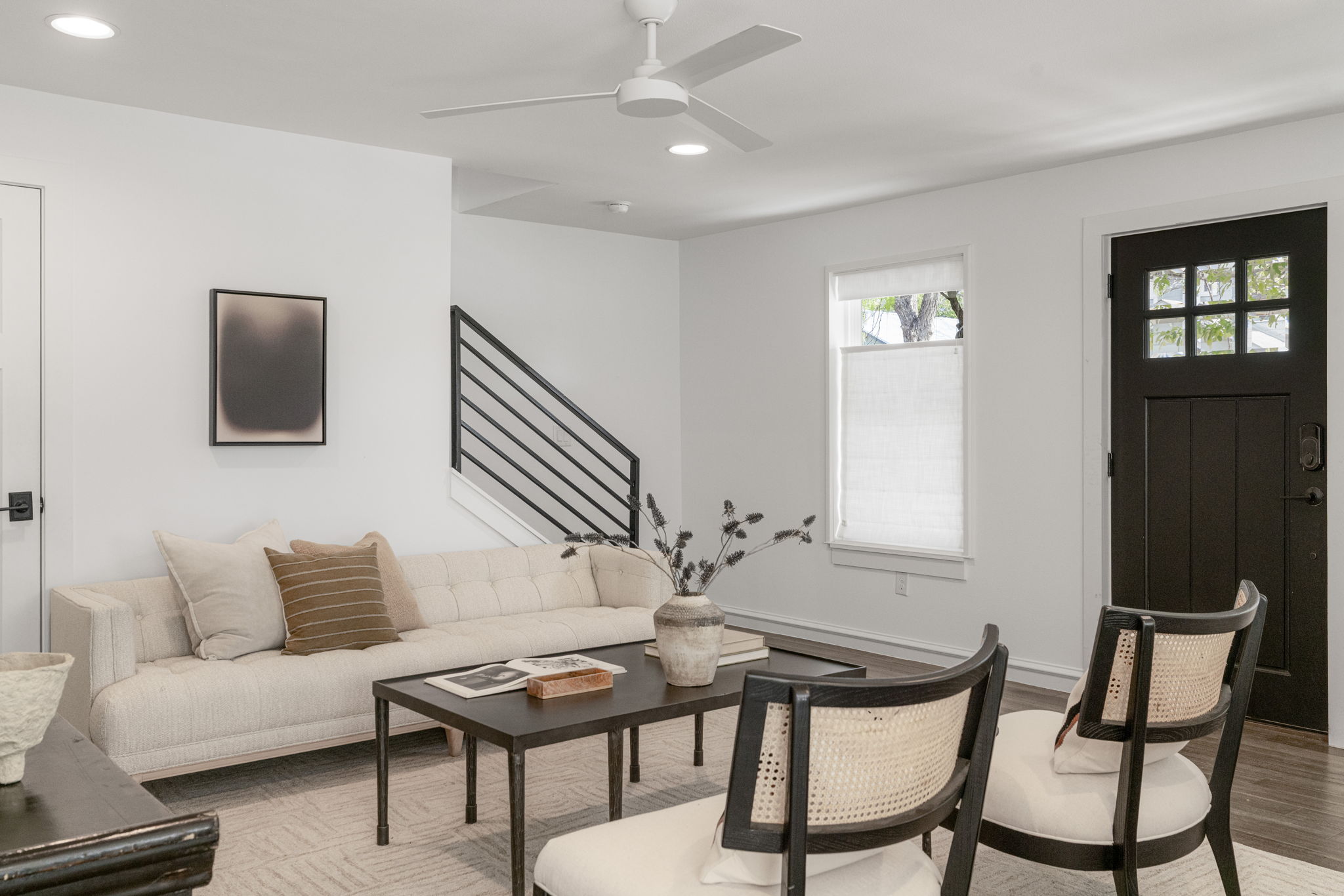 605 Harris Avenue Austin, TX 78705 - Photo 10 of 34 A bright, airy living space with room to breathe and natural light coming in from every direction.