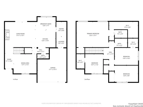 a picture of a floor plan