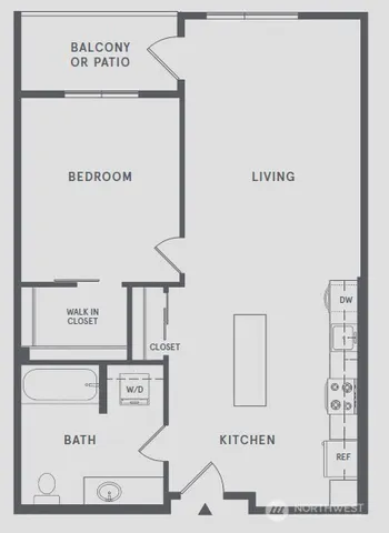 $599,000 | 1085 103rd Avenue Northeast, Unit 217, Bellevue, WA 98004