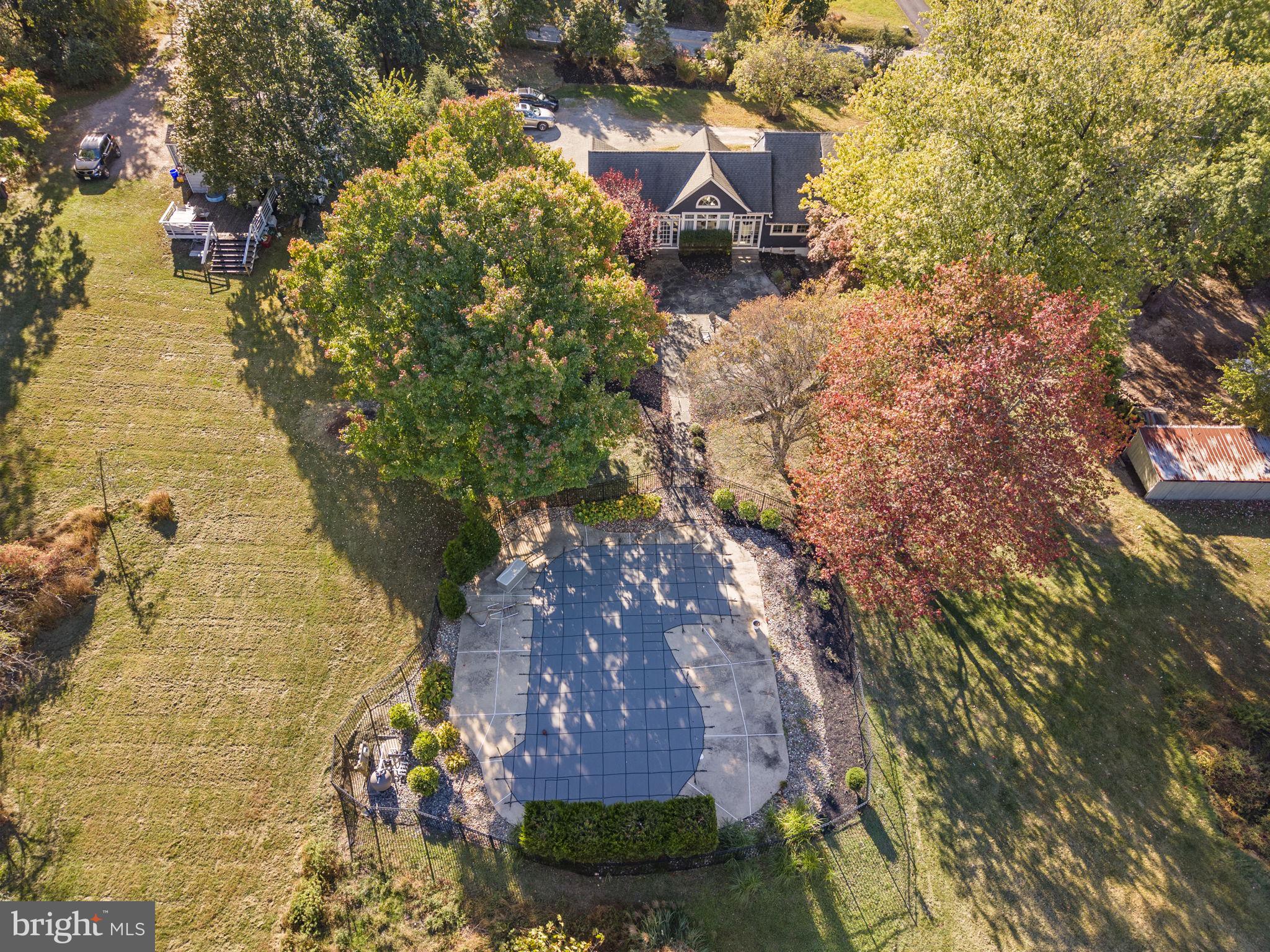 623 Montgomery Road Hillsborough, NJ 08844 - Photo 59 of 67 a aerial view of a house with a yard