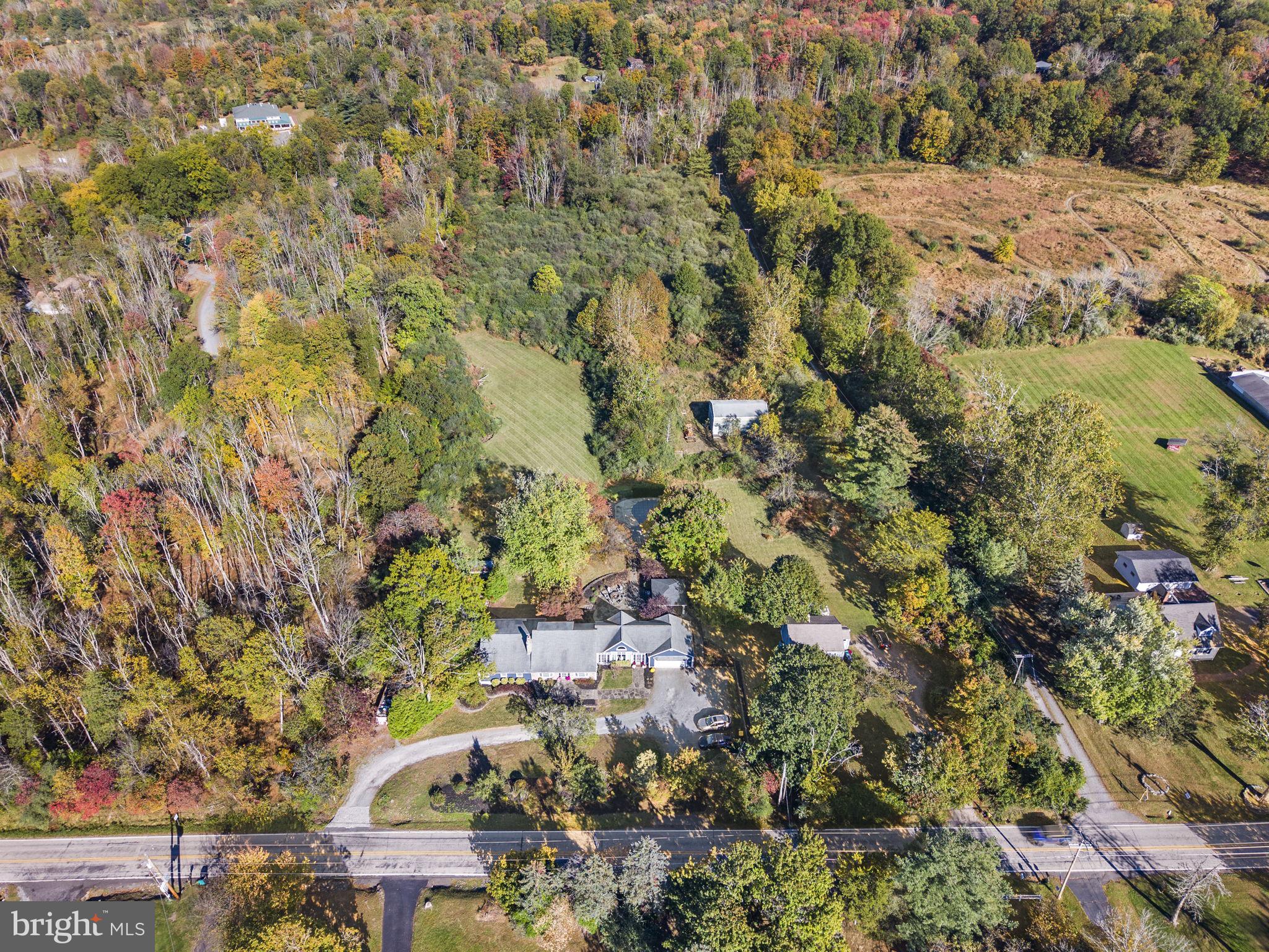 623 Montgomery Road Hillsborough, NJ 08844 - Photo 65 of 67 an aerial view of residential house with parking space