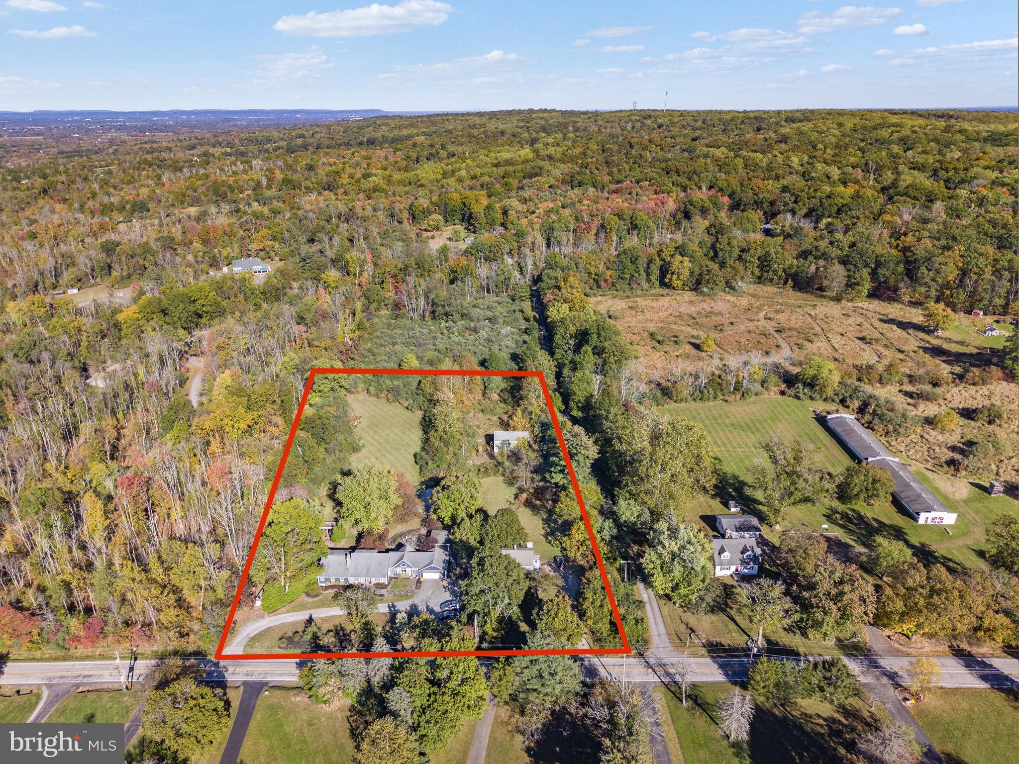 623 Montgomery Road Hillsborough, NJ 08844 - Photo 66 of 67 an aerial view of residential houses with outdoor space