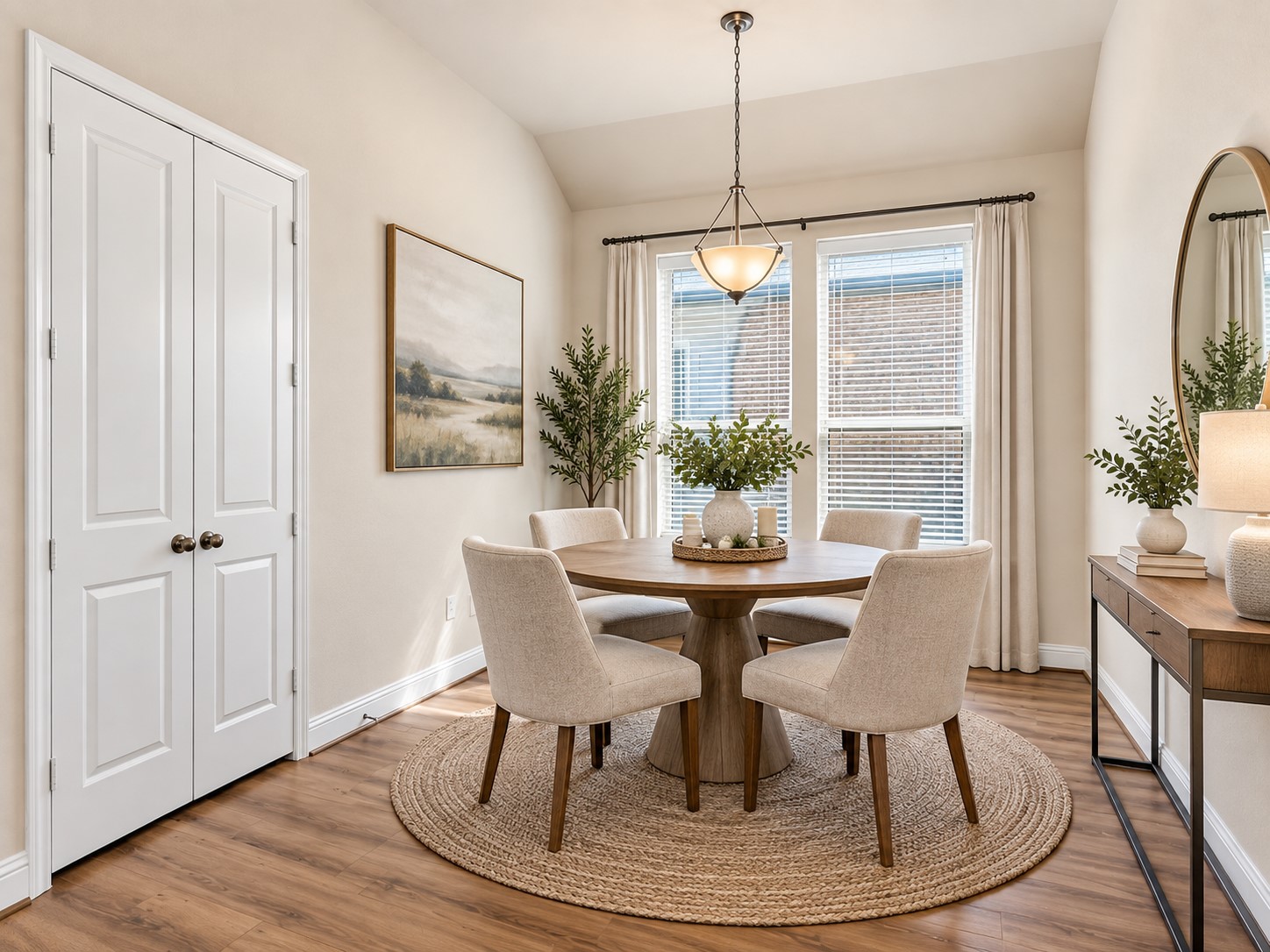 20306 Windsor Field Spring, TX 77379 - Photo 13 of 37 Virtually staged breakfast room. Furniture, décor, curtains, and curtain rods shown are virtual representations only and are not included with the property.