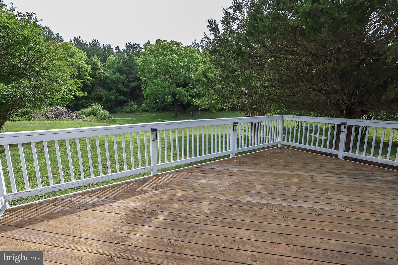 48146 Mallard View Lane St. Inigoes, MD 20684 - Photo 37 of 46 Serene deck overlooking lush greenery.