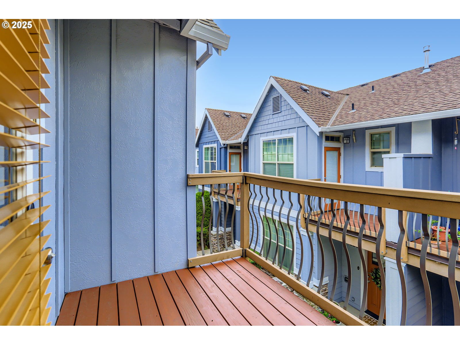 343 Northeast Bryant Street Portland, OR 97211 - Photo 23 of 26 a view of a house with wooden deck