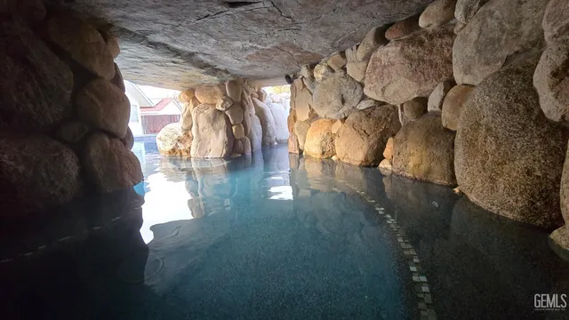 a backyard of a house