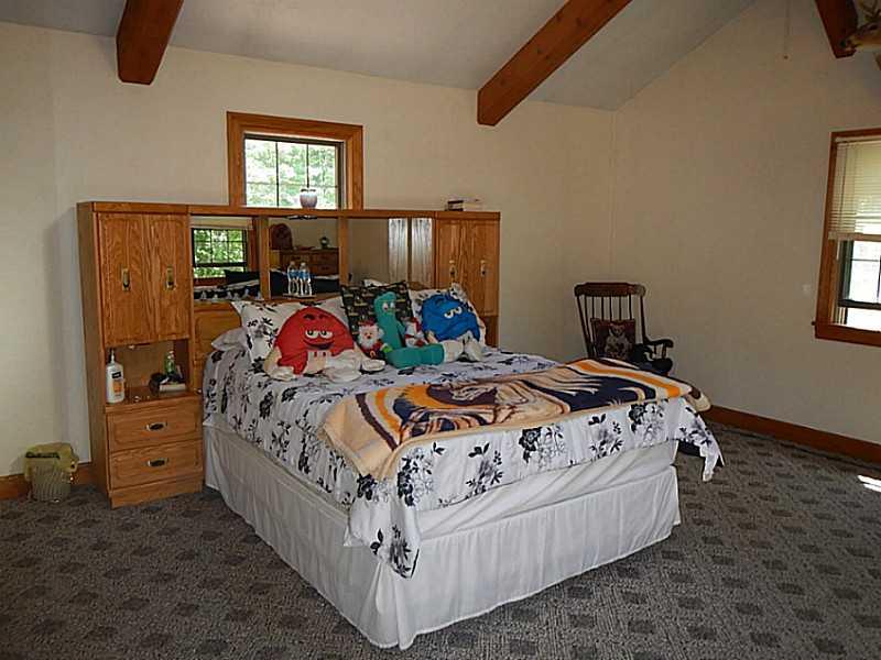 105 Eckstein Road Renfrew, PA 16053 - Photo 14 of 25 Bedroom. The huge second bedroom has vaulted ceilings