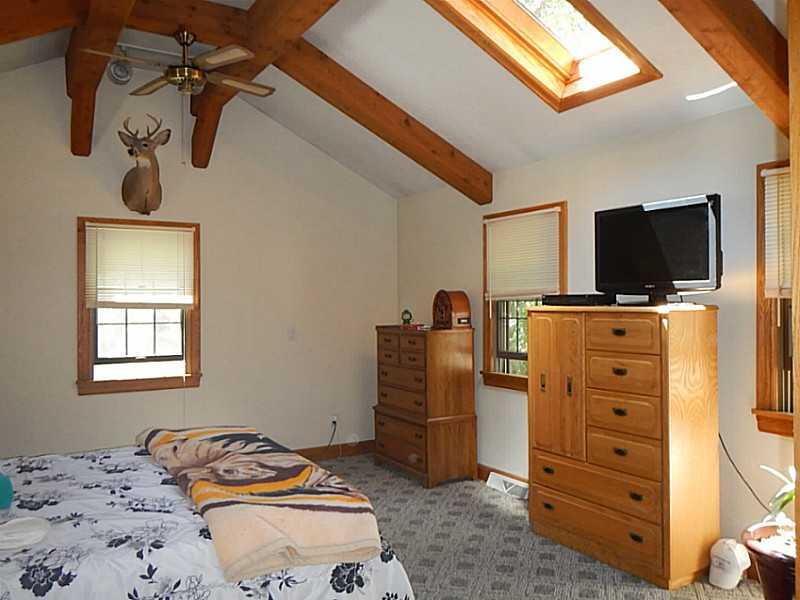 105 Eckstein Road Renfrew, PA 16053 - Photo 15 of 25 Bedroom. The second bedroom also has a skylight and a ceiling fan