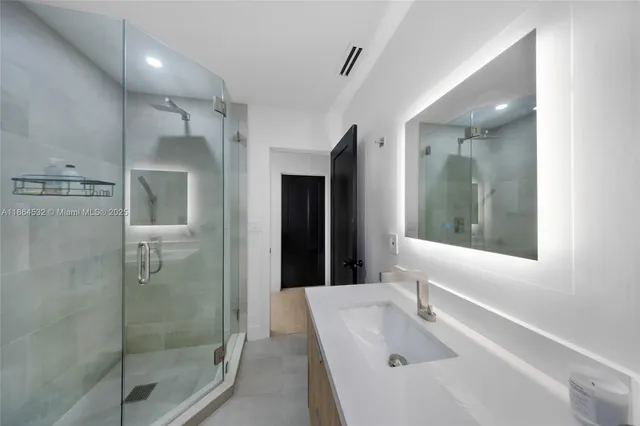 a view of an outdoor space with a patio