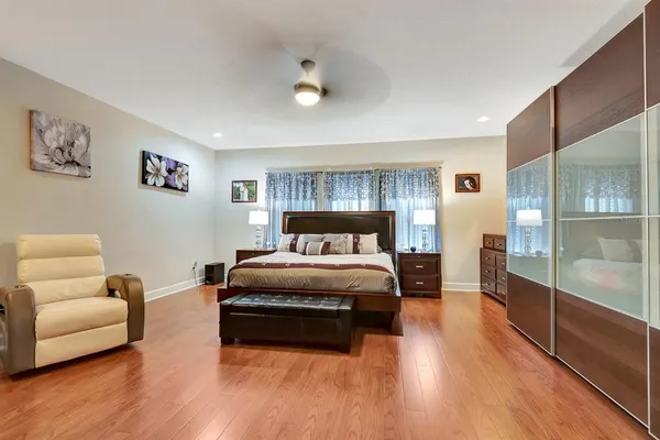 a view of a city with an ocean