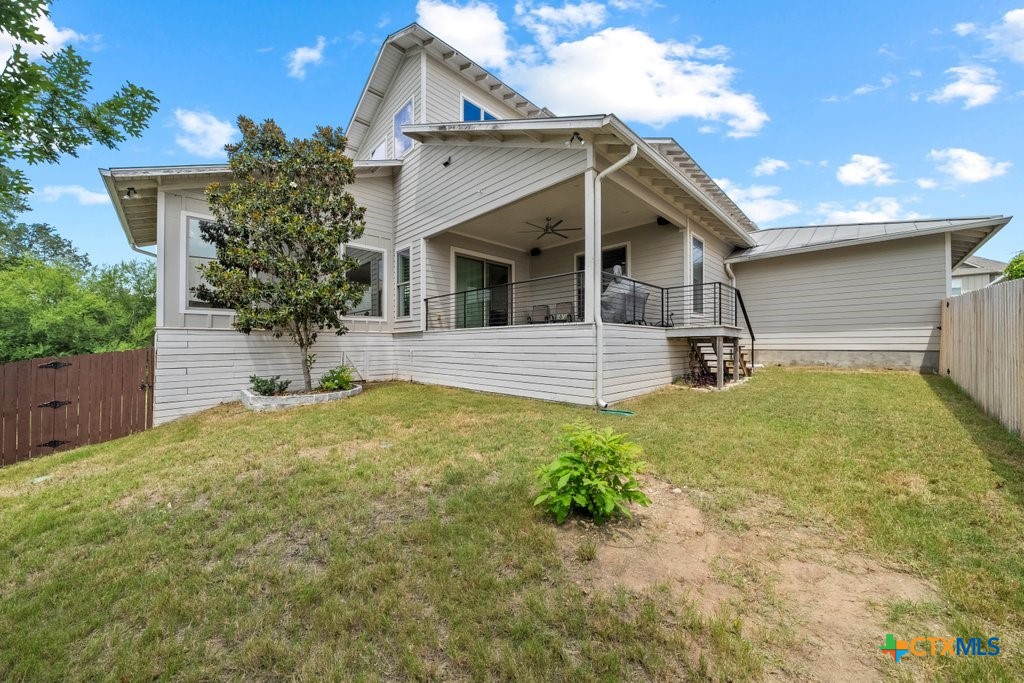 1165 Turtle Trail New Braunfels, TX 78130 - Photo 42 of 48 a front view of house with yard