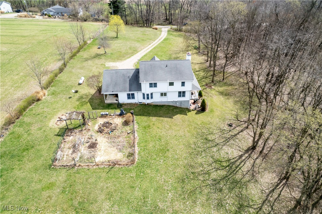 11079 Colwill Road Gambier, OH 43022 - Photo 6 of 41 Aerial view featuring a rural view