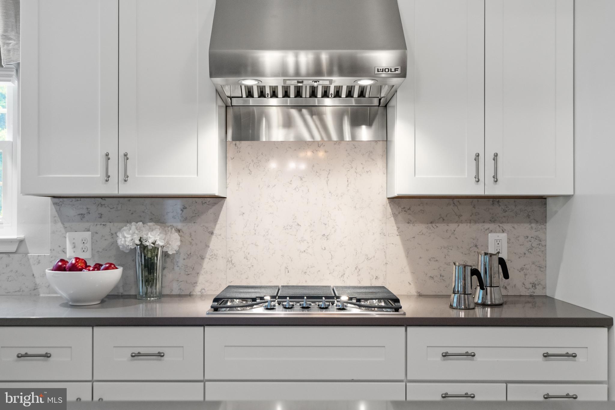 21397 Springwell Drive Ashburn, VA 20148 - Photo 4 of 43 Gas Cooktop with Wolf Custom Hood