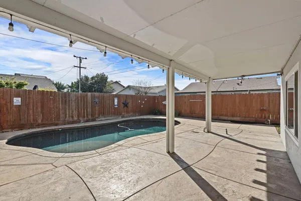 a view of a swimming pool