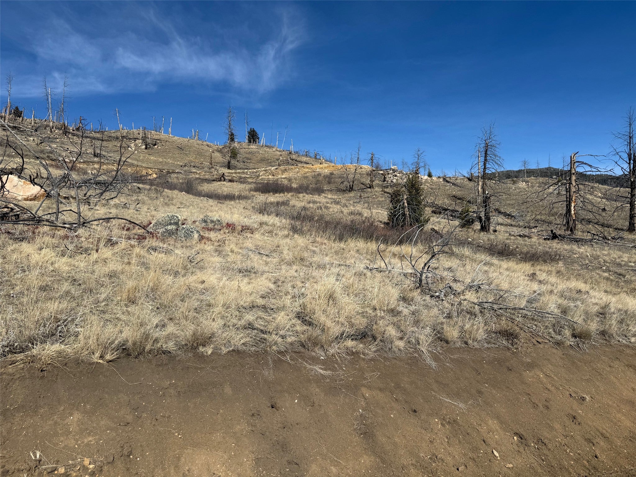 83 Nursery Creek Road Boulder, MT 59632 - Photo 17 of 62 View of Pad from Nursery Creek Rd