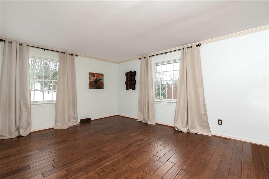 177 Canterbury Road Canonsburg, PA 15317 - Photo 17 of 25 Spacious second bedroom with beautiful hardwood flooring.