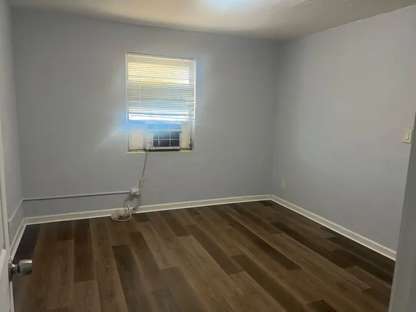 a room with a window