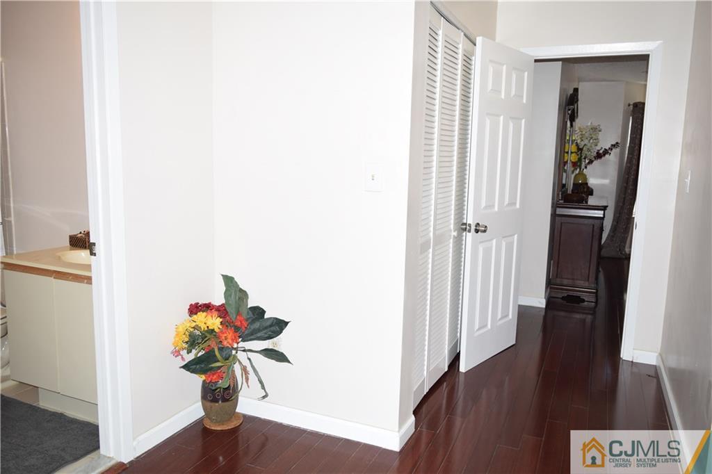 338 Lunar Road Piscataway, NJ 08854 - Photo 16 of 20 a hallway with wooden floor and a potted plant