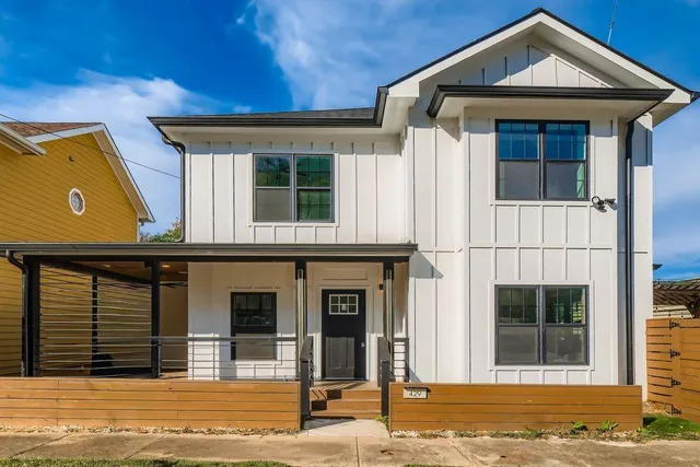 a view of a house with a swimming pool