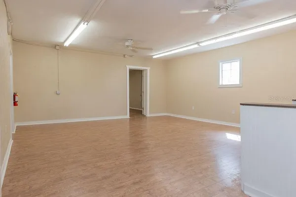 wooden floor in an empty room