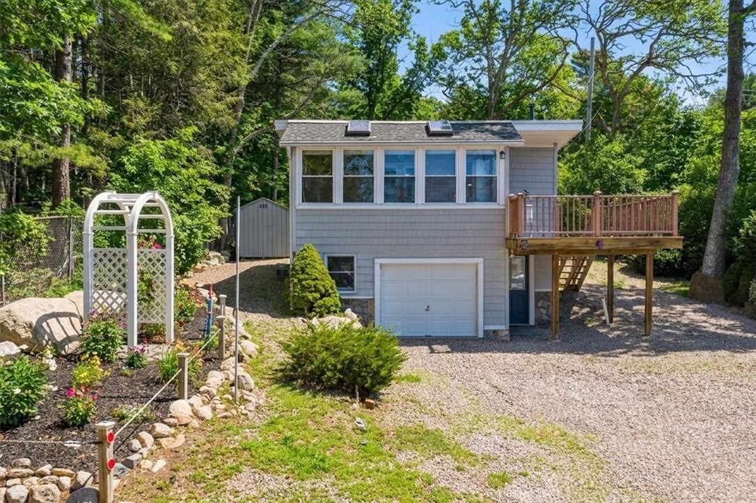 Property is surrounded by trees on 3 sides providing privacy