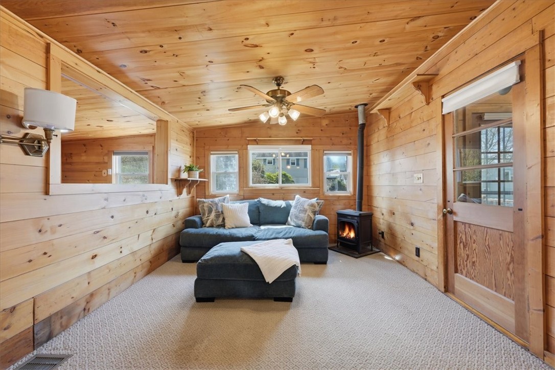 2 Michelle Lane Charlestown, RI 02813 - Photo 19 of 43 Large opening on left is to the bedroom. This opening has blinds to close off the bedroom