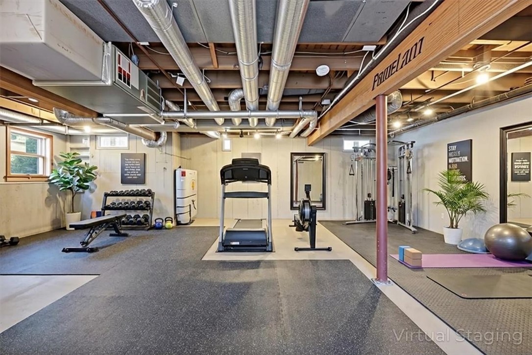 2 Michelle Lane Charlestown, RI 02813 - Photo 31 of 43 Garage virtually staged as an exercise room