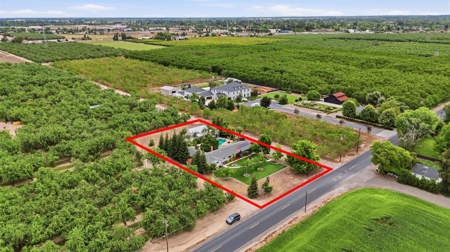 3501 North Avenue Modesto, CA 95358 - Photo 42 of 44 an aerial view of garden