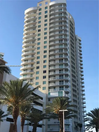 a front view of a building